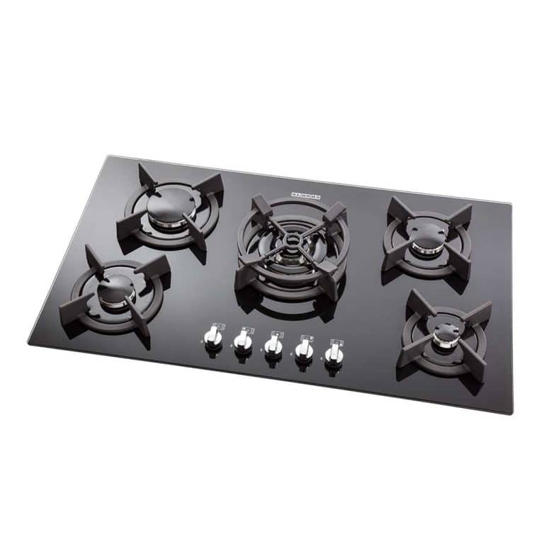 اجاق گاز پنج شعله‌ مدل G5904 استیل البرز