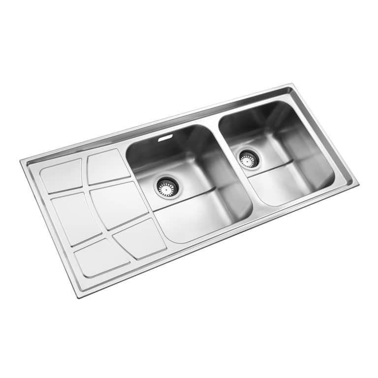 سینک دو لگنه فانتزی 762 توکار