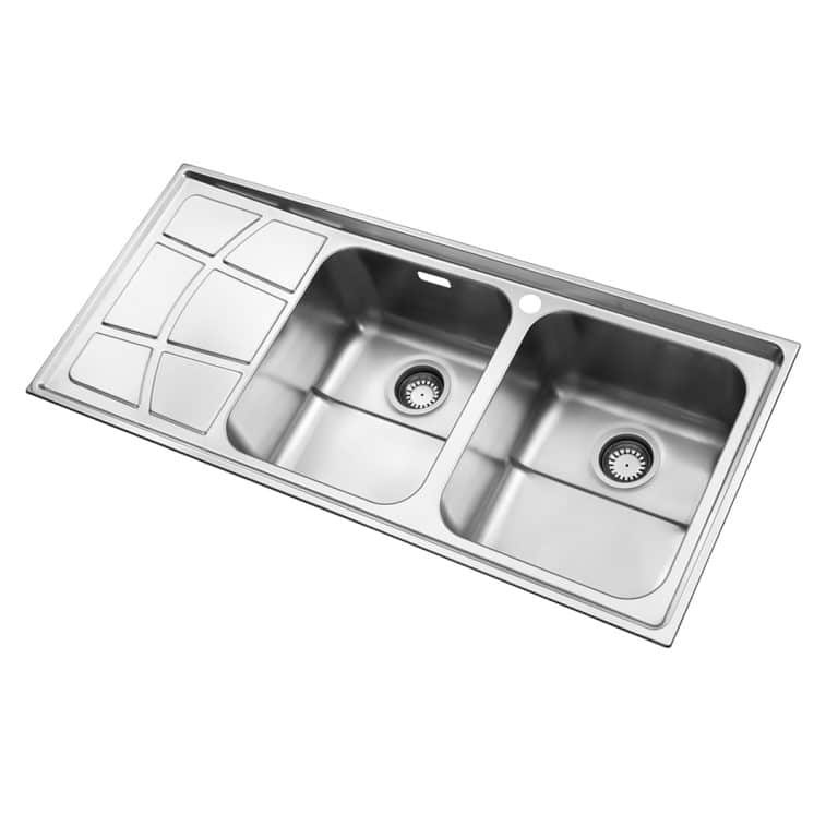 سینک دو لگنه فانتزی 762 توکار