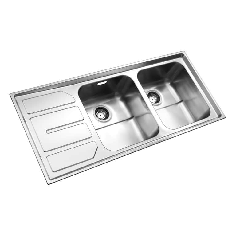 سینک دو لگنه فانتزی 763 توکار