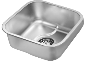 سینک یک لگنه زیرکابینتی SA30 ، آندرمونت ( زیر کورین )
