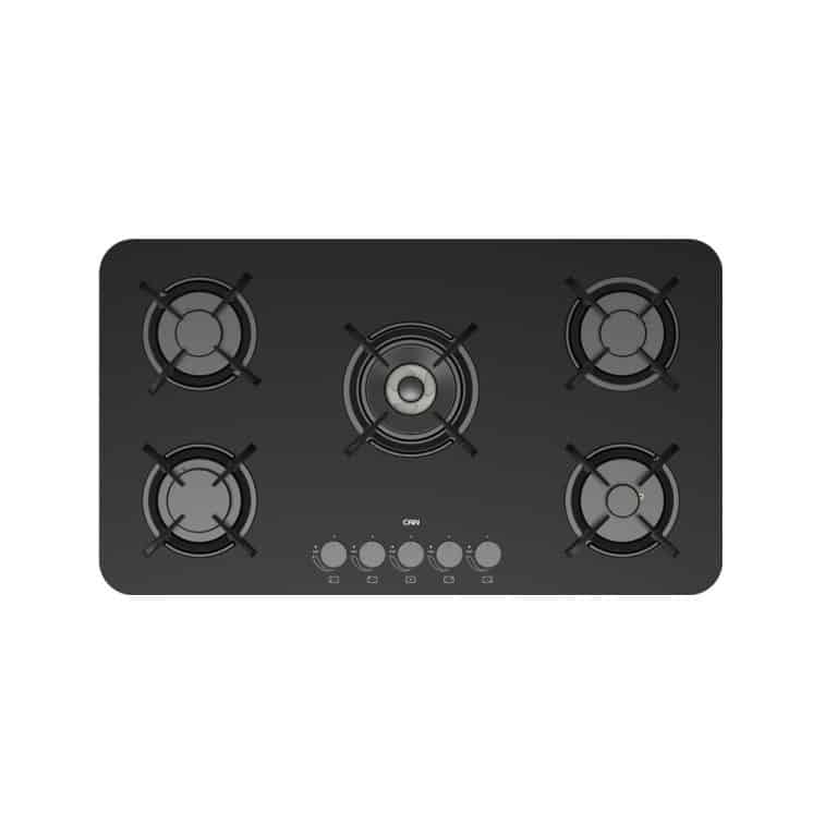 گاز آشپزخانه شیشه مشکی IG8507 کن