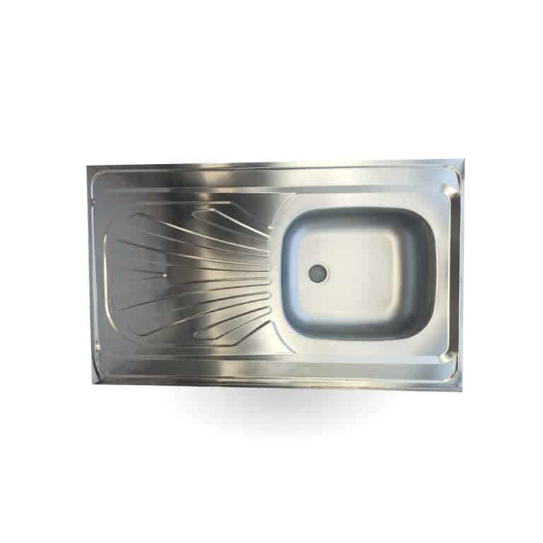 خرید ارزانترین سینک روکار مدل 5.*50*80 استیل البرز