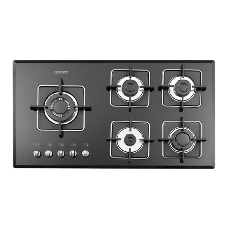 اجاق گاز پنج شعله مدل G5959 L&R استیل البرز