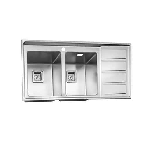 سینک توکار مدل 951 استیل البرز
