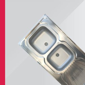 سینک روکار معمولی استیل البرز