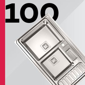سینک 100 سانت استیل البرز