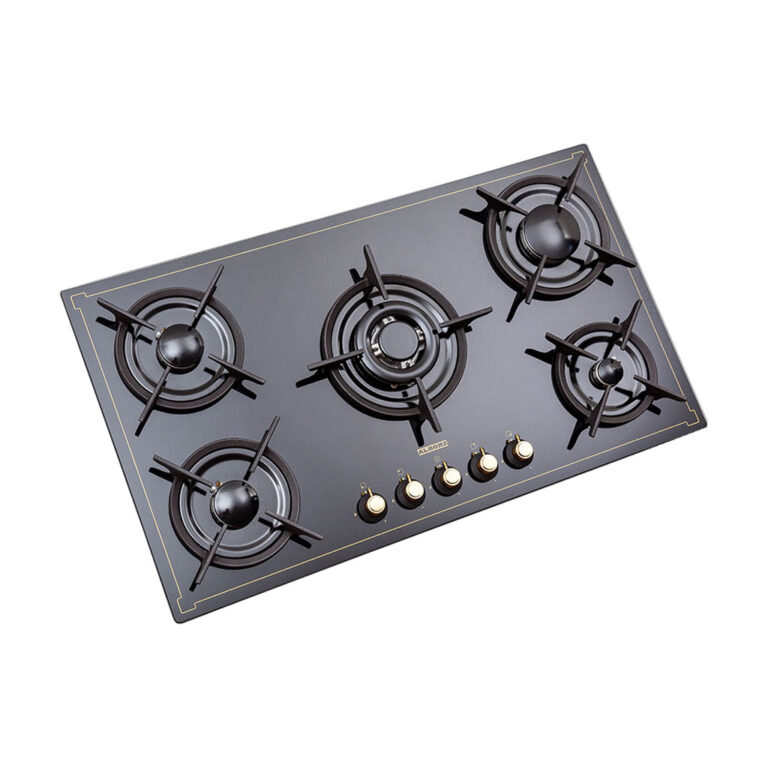 اجاق گاز پنج شعله‌ مدل G5916 استیل البرز