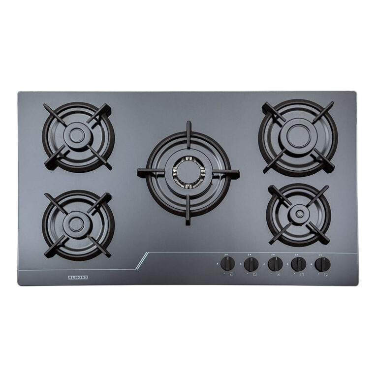 خرید اجاق گاز پنج شعله مدل G5961 استیل البرز